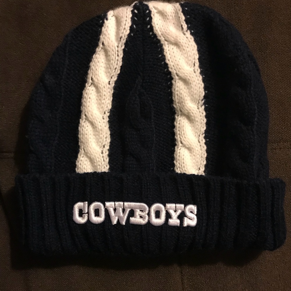Dallas cowboys knitted beanie